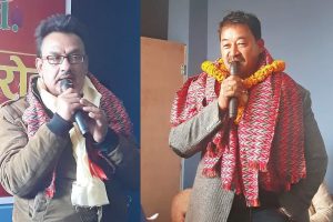 कलाकार संघ द्वारा चलचित्र द्वन्द संघको नब निर्बाचित अध्यक्ष नारायण प्रधानलाइ बधाई तथा शुभकामना