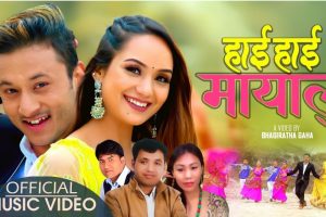 नेट नचलेको पिंडामा उमेश र चन्द्रा पुनको स्वर “हाई हाई मायालु” बजारमा (भिडियो सहित)