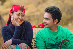 के साँच्चिकै उर्मिलासँग प्रेममा छन् त सुनिल रु कालिकोटमा उर्मिलासँग रोमान्स गर्दा गर्दै भेटिए