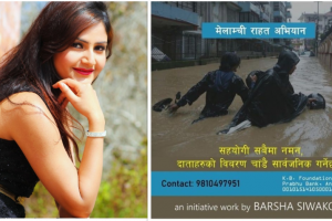 वर्षाले पनि थालिन ‘मेलम्ची राहत अभियान’