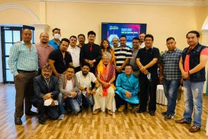 नेपाल फिल्म सोसाइटि द्वारा बरिष्ठ कलाकार मदनदास श्रेष्ठलाइ बधाई तथा शुभकामना