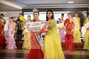 ‘मार्सी वियर मिस टुरिजम नेपाल’को बिजेता बनिन् आयुषा बस्नेत