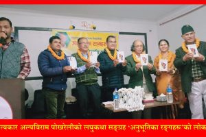 अल्पविरामको लघुकथा सङ्ग्रह अनुभूतिका रङ्गहरू सार्वजनिक