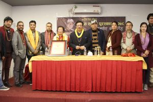 बरिष्ट गायिका चन्द्रकला शाहलाई रु. ५१ हजार रुपैयाँको पुरस्कार