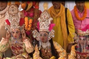 मिथिला क्षेत्रमा विवाह पञ्चमीको उत्सव, राम मन्दिरबाट बाजागाजा र झाँकीसहित  शोभायात्रा निस्किँदै