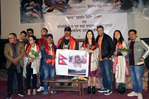 ‘मन्त्र’ टिमले सगरमाथा आरोहणको तयारीमा रहेकी अभिनेत्री दीयालाई गर्यो सम्मान