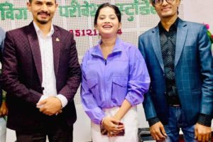 पोखरेलको संगीत, गायिका चौहानको स्वरमा तिज गीत रेकर्डिङ