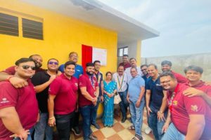 श्री महेर्शी मेही आधारभुत  विद्यालयलाई पन्ध्र लाख बराबरको सहयोग