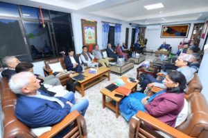 एमाले सचिवालय बैठक : प्रतिनिधि सभा र प्रदेश सभाको प्रत्यक्षतर्फका उम्मेदवारबारे छलफल
