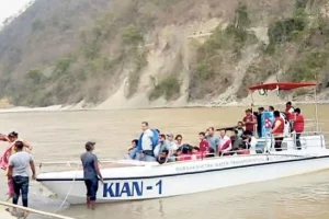 सप्तकोसी नदीमा जेटबोट सञ्चालनमा