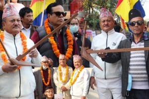 देशको विकासका लागी राप्रपालाई जिताउन राप्रपा उम्मेदारको आग्रह
