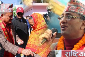 राप्रपा उम्मेदवारहरु द्धारा क्षेत्रगत रुपमा घरदैलोलाई तीव्रता