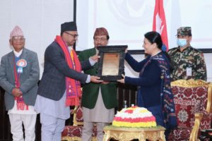 रंगपत्रकार कुबेर गिरीलाई ‘नातिकाजी राष्ट्रिय कला पत्रकारिता पुरस्कार’ प्रदान