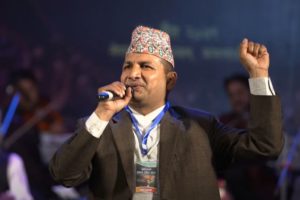 गायक तुलसी पराजुली काे एकल साँझ सम्पन्न