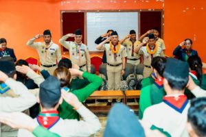 स्काउट पिस एण्ड सेक्युरिटी तथा युथ फोरम तालिम सम्पन