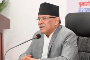 कैयौँ सूचक सकारात्मक देखिए पनि अर्थतन्त्र अझै दबाबमा छ : प्रधानमन्त्री प्रचण्ड