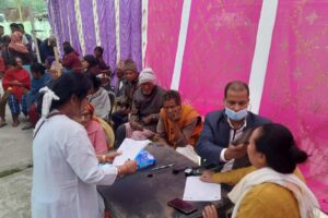 नोना कोइराला स्मृति प्रतिष्ठानद्वारा निःशुल्क स्वास्थ्य शिविर आयोजना 