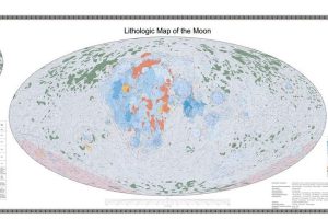 विश्वमा नै पहिलोपटक चीनले बनायो चन्द्रमाको पुर्ण (एटलस) नक्सा