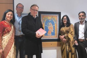 जर्मनीको फ्रयान्कफर्टमा रन्जु यादवको एकल चित्रकला प्रदर्शनी