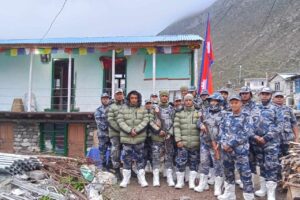 गोरखाको साम्दोमा सशस्त्र प्रहरी बल नेपालको बोर्डर आउट पोष्ट स्थापना