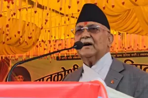 रवि विरुद्ध कांग्रेस खनिनु भनेको भँगेरा मार्न तोप बोकेर निस्कनु सरह हो : अध्यक्ष ओली