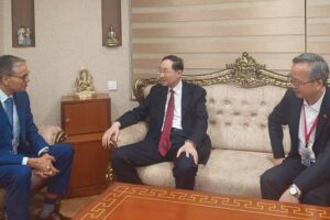 काठमाडौँ आइपुगे चिनियाँ उपविदेशमन्त्री वेइडोङ