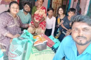 ‘आभा फाउन्डेसनद्वारा असहाय परिवारलाई सहयोग’