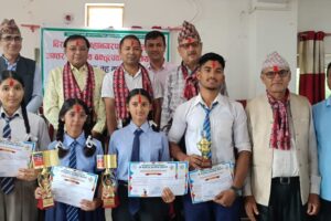 पोखरिया माविले आयोजना गरेको वक्तृत्वकलामा राधिनी प्रथम