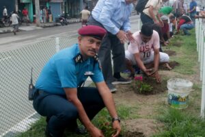 विराटनगर सडक सौन्दर्यकरण अभियान शुभारम्भ