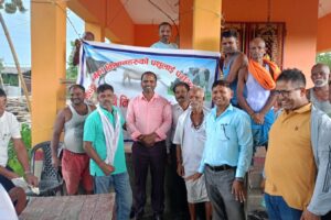 महानगरद्वारा पशुपालक किसानलाई निःशुल्क परजीवि नियन्त्रणको औषधि वितरण