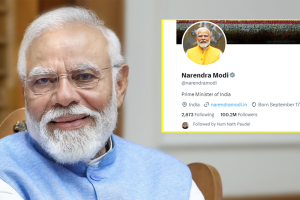 एक्समा विश्वासकै बढी फलो गरिने नेता बने नरेन्द्र मोदी