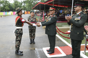 सैन्य आधार तालिम सम्पन्न