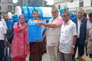 विराटनगर महानगरद्वारा अनुदानमा कृषि औजार वितरण 