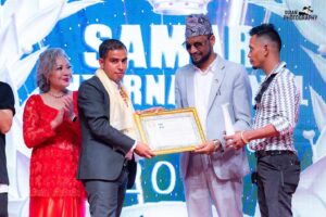 काभ्रेको विकट क्षेत्र कोशिपारीका अरबिन्द्र गौतम सम्मानित