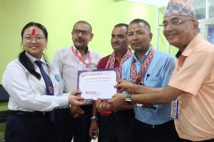 शिक्षादीप कलेजले आयोजना गरेको कविता प्रतियोगितामा मानसी प्रथम