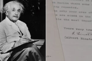 अल्बर्ट आइन्स्टाइन हस्ताक्षरित पत्र ५१ करोडमा लिलामी
