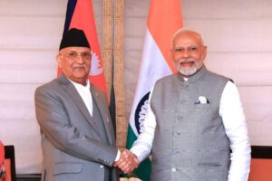 न्यूयोर्कमा ओली र मोदीबीच भेटवार्ता