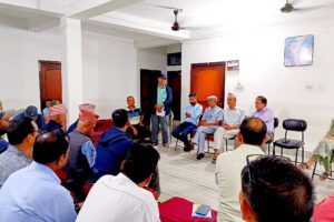 प्रजातान्त्रिक विचार समाज मोरङमा रमानाथ