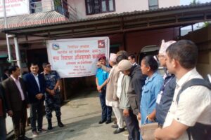 ग्रामथानमा मुख्य निर्वाचन अधिकृतकाे कार्यालय स्थापना, निर्वाचन भयरहित सम्पन्न गर्न सहयाेग गर्ने दलहरूकाे प्रतिवद्वता