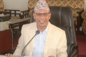 कोशी प्रदेशका आन्तरिक मामिला मन्त्री अधिकारीद्धारा राजीनामा