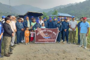 नेपाली सेनाको उदयपुरगढी पदयात्रा सम्पन्न