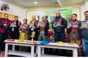 साहित्यकार कपिल किशोर घिमिरे को कृति ’तरङ्ग’ मुक्तकसङ्ग्र लोकार्पण