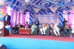 प्रधानमन्त्रीबाट गौरादह नगर अस्पतालको शिलान्यास, १२ करोड ५९ लाख खर्च हुने