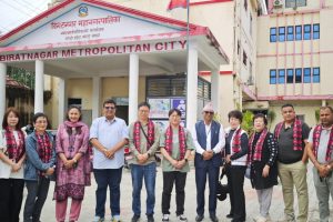 दक्षिण कोरियाली टोलीलाई महानगरमा स्वागत