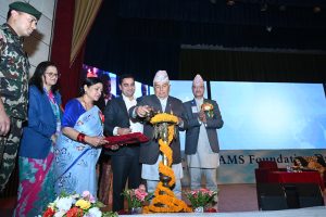 वीर अस्पताल १३५ बर्षमा, राष्ट्रपतिले गरे प्रशंशा