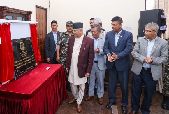 प्रधानमन्त्रीद्दारा उच्चस्तरको फिल्म स्टुडियो उदघाटन