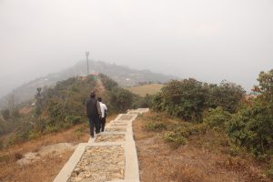 पर्यटकका रोजाइमा भोजपुरको डाग्बुङ पदमार्ग   