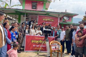 रोहित अधिकारीले सुरु गरे ‘माइतीघर’ को छायांकन