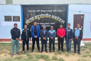सदस्य सचिव बस्नेतद्वारा खोटाङ जिल्लाको खेलकुद संरचनाको अनुगमन तथा निरीक्षण