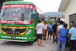 सडकमा सार्वजनिक गाडी कम, यात्रु समस्यामा